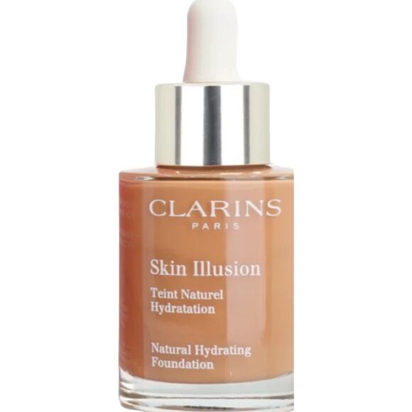 CLARINS PARIS 115 Cognac Skin Illusion Foundation 1oz-NIB - Picture 3 of 7